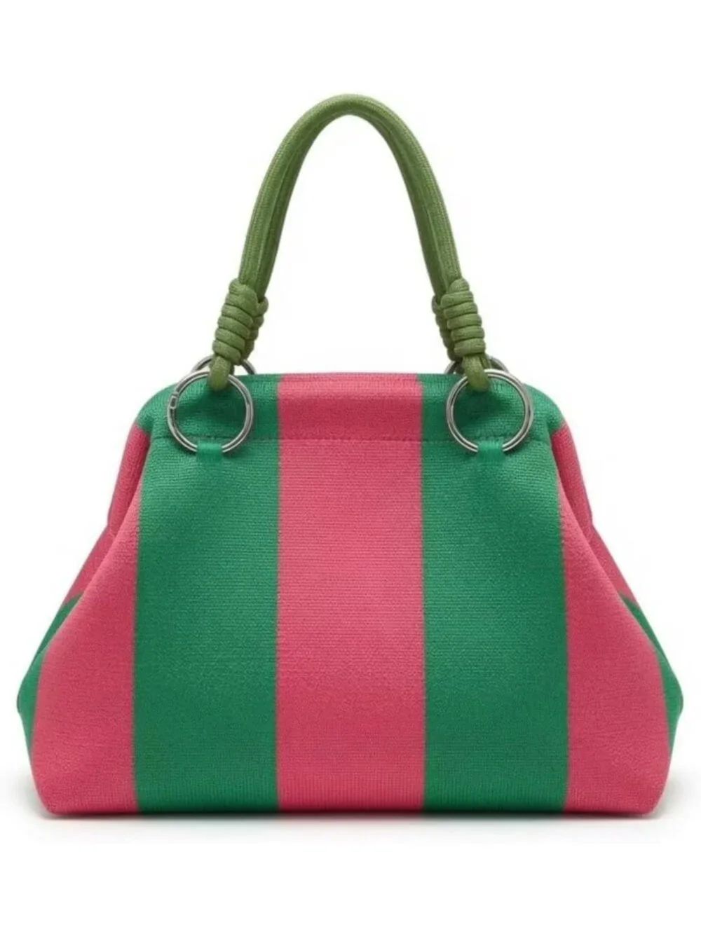 Chic Crochet Dumpling Clutch Purse for Women - Beach & Mahjong Tile Bag
